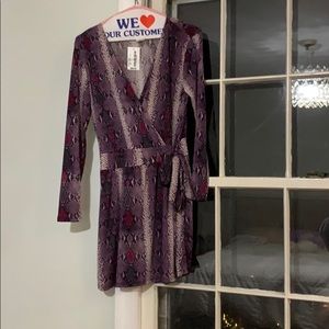 SOUTH MOON UNDER SNAKE SKIN DRESS